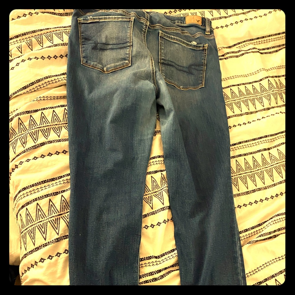 American Eagle High Rose Jeggings